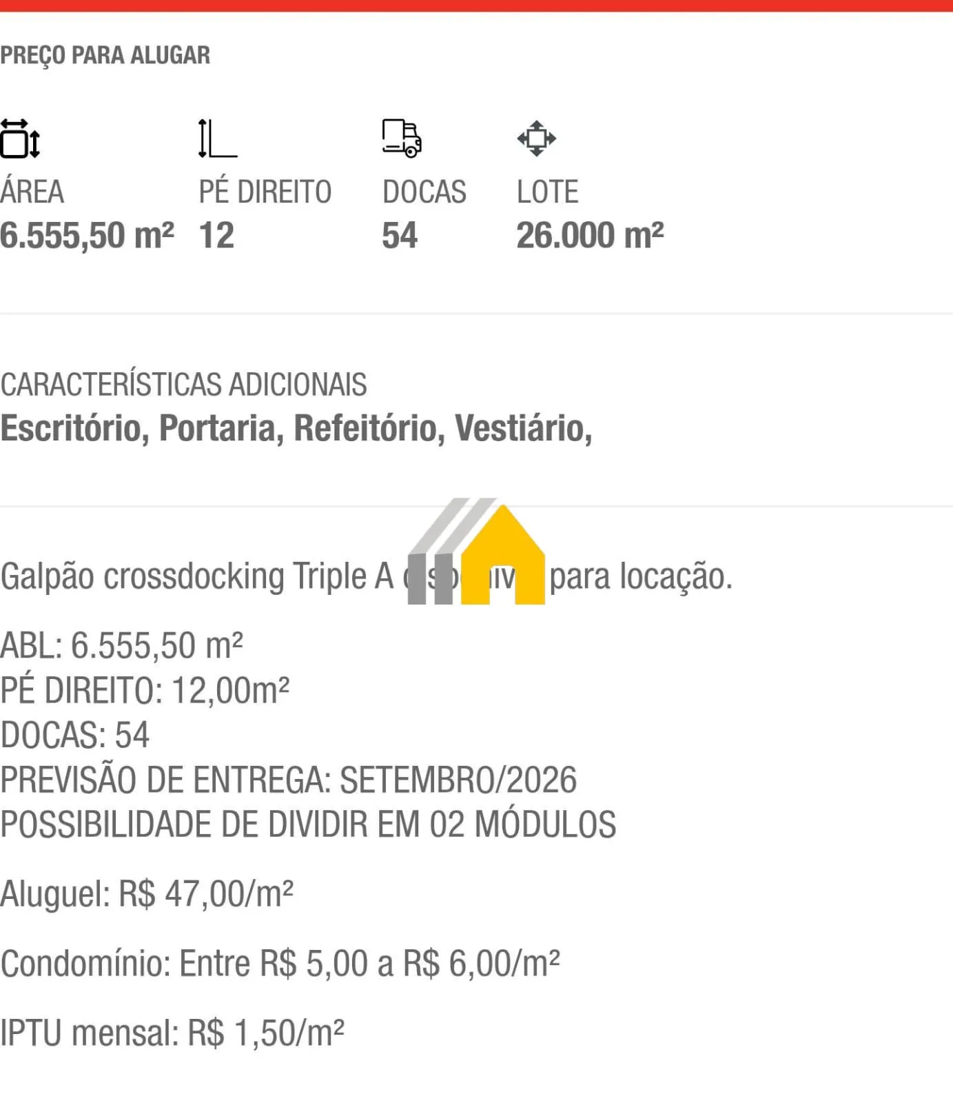 Aluga _ Galpão com 6.555 M2 em Guarulhos: foto 6 de 6