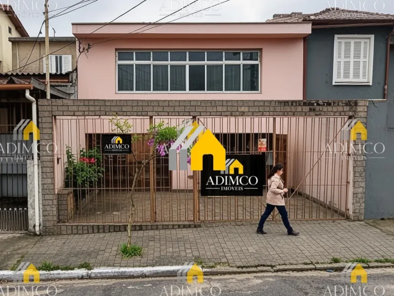 Vende Casa 151m² com 5 Vagas na Av. Montemagno – Vila Formosa